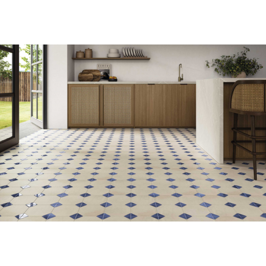 Ignia Sand Decor Blue/6 45.2x45.2
